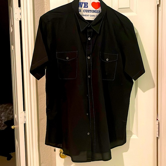 Men’s casual button-down, short sleeve shirt. XXL - Picture 1 of 8